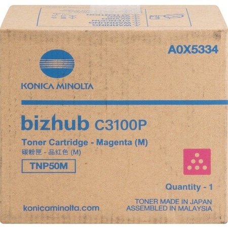 Konica Minolta CRTDG, LSR, TNP50M, 3100, MG, 6K KNMA0X5334